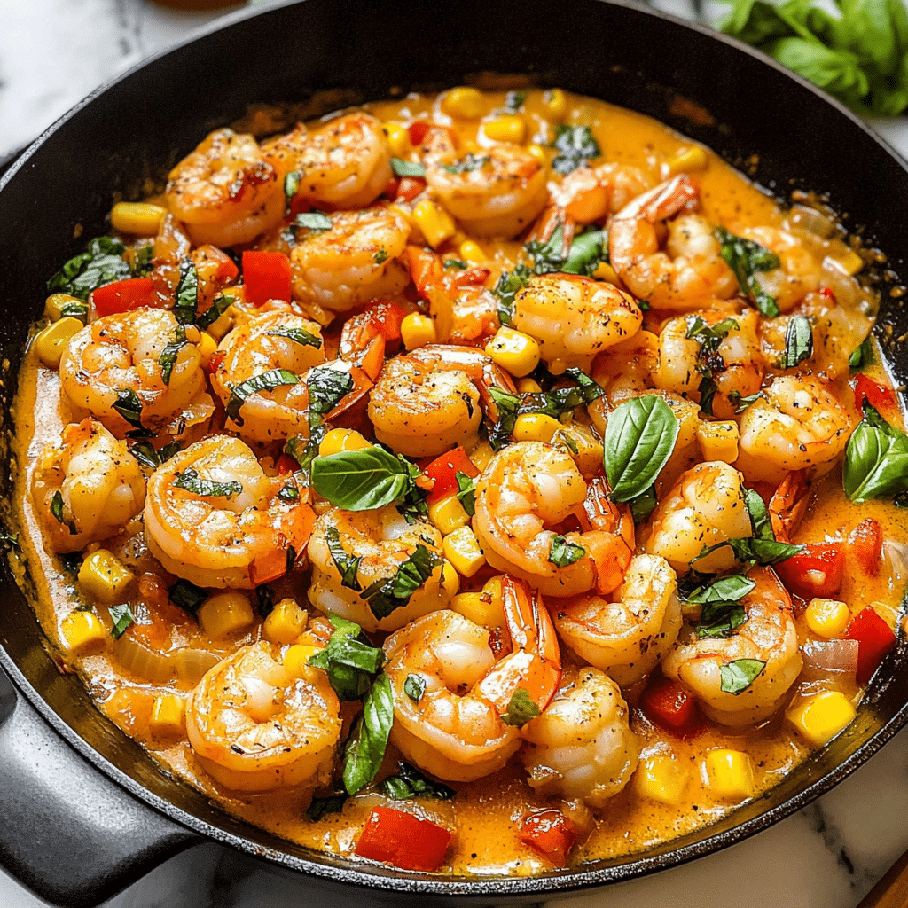 Creamy Coconut Shrimp Recipe: A Rich and Easy Skillet Dinner 7 Cooking steps for creamy coconut shrimp with curry paste and coconut milk