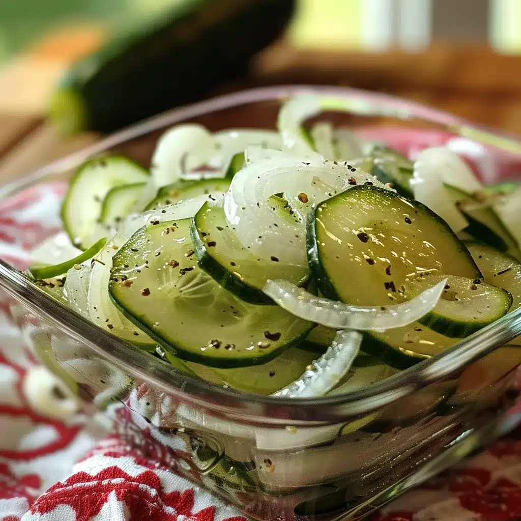 Cucumbers and Onions in Vinegar Recipe: 7 Reasons to Love It 6 Cucumber and Onion Salad