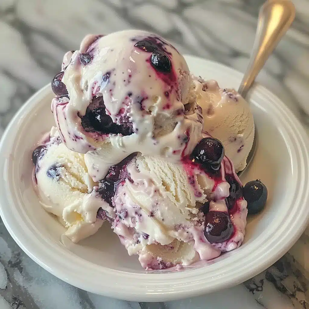 Blueberry Cheesecake Ice Cream Recipe: Irresistibly Creamy & Easy to Make 7 blueberry cheesecake ice cream recipe with fresh blueberry swirl