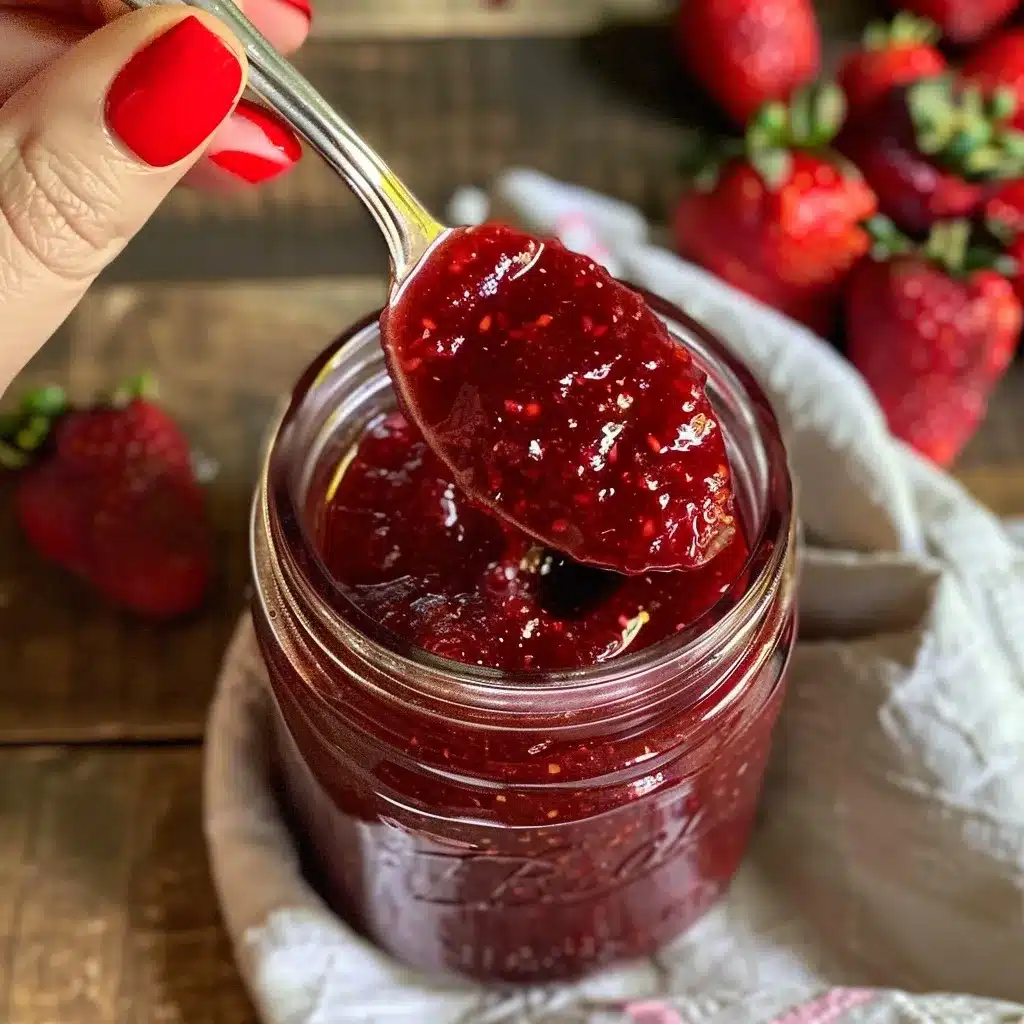 Frozen Strawberry Jam Recipe – Best 7-Step Sweet & Easy Method 6 frozen strawberry jam recipe in a jar
