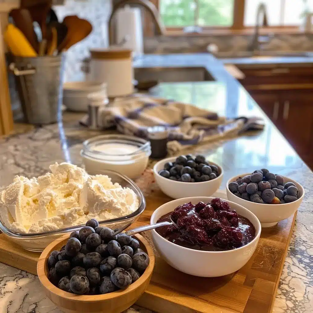 Blueberry Cheesecake Ice Cream Recipe: Irresistibly Creamy & Easy to Make 9 blueberry cheesecake ice cream recipe ingredients