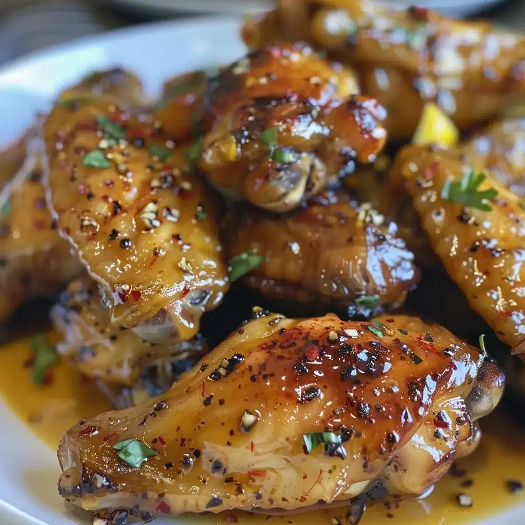 Lemon Pepper Sauce Recipe: Simple & Delicious With Just 5 Ingredients 11 Chicken wings coated in lemon pepper sauce recipe
