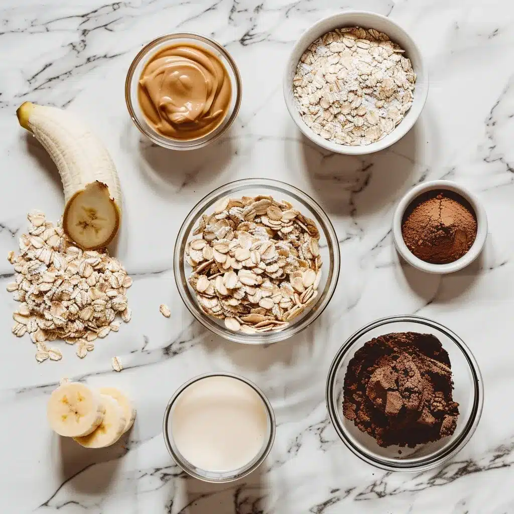 No-Bake Protein Cookies Recipe: High Protein No-Bake Cookies You’ll Love 9 No-Bake Protein Cookies Ingredients Display