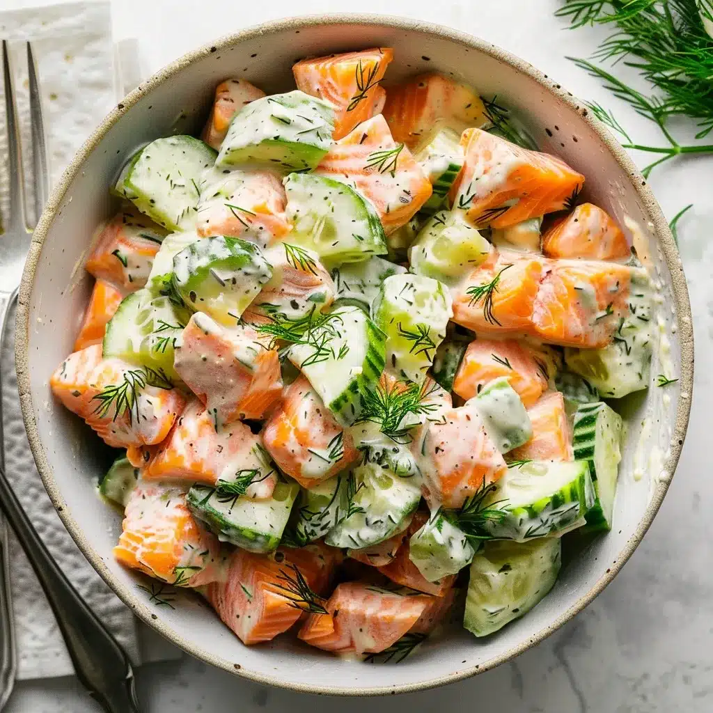 Salmon Cucumber Salad Recipe – The Best 5 Paleo Twists Ever 6 salmon cucumber salad recipe with lemon coconut dressing