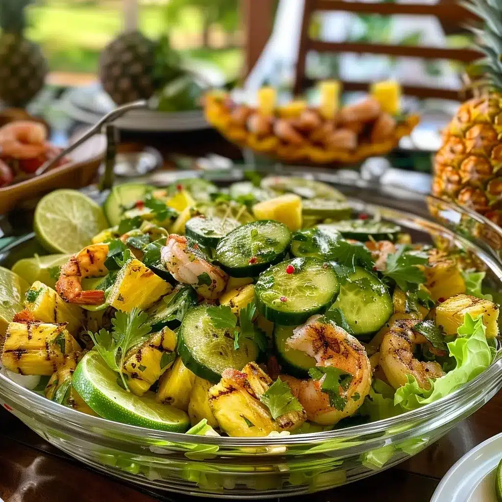 Pineapple Cucumber Salad Recipe: Quick, Juicy, and Surprisingly Addictive 9 serving pineapple cucumber salad with shrimp