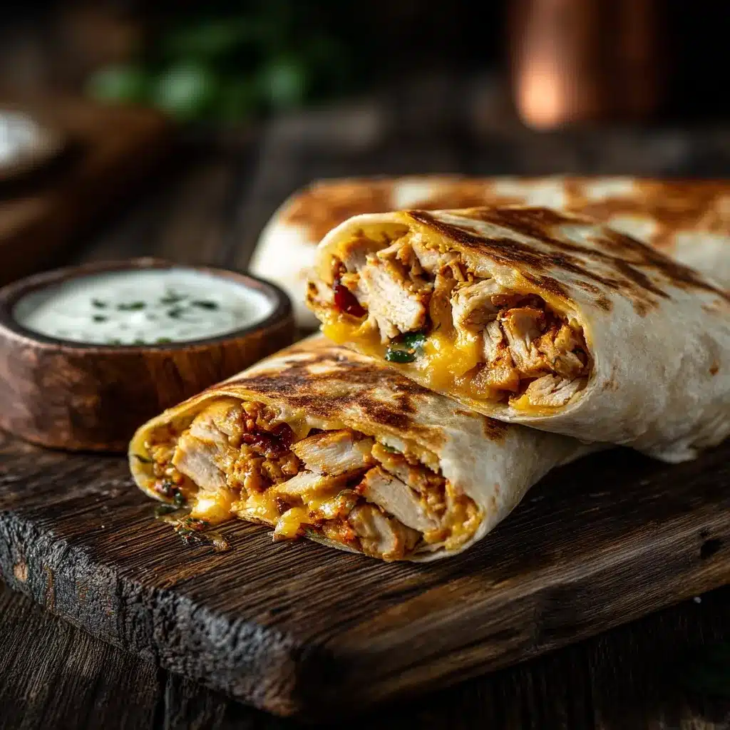 Cheesy Garlic Chicken Wraps Recipe – Ultimate 30-Minute Dinner Delight 9 cheesy garlic chicken wraps recipe featured image