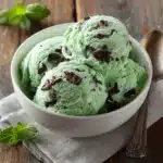 Mint Chocolate Chip Ice Cream Recipe: 5 Easy Steps for Perfect Results 14 Mint Chocolate Chip Ice Cream recipe in a bowl