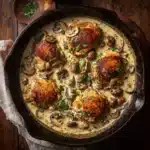 Mushroom Chicken Recipe – 5-Star Flavor, Creamy & Easy Skillet Meal 12 Mushroom chicken recipe card