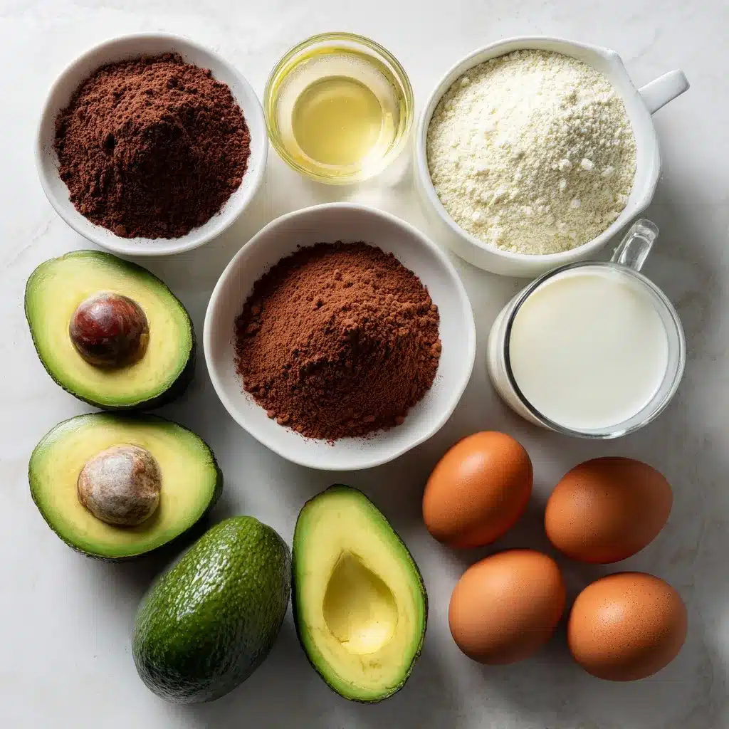 Avocado Cake Recipe – The Best Moist & Healthy Chocolate Cake Ever 12 Key ingredients for avocado cake recipe