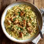Cowboy Butter Chicken Linguine Recipe – 30-Minute Wonder 10 cowboy butter chicken linguine served in bowl