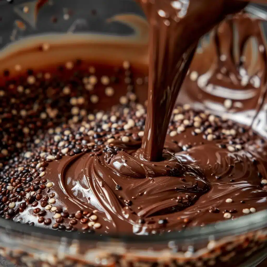 Quinoa Chocolate Crisps Recipe – Quick, Clean, Crunchy 10 mixing puffed quinoa into melted dark chocolate