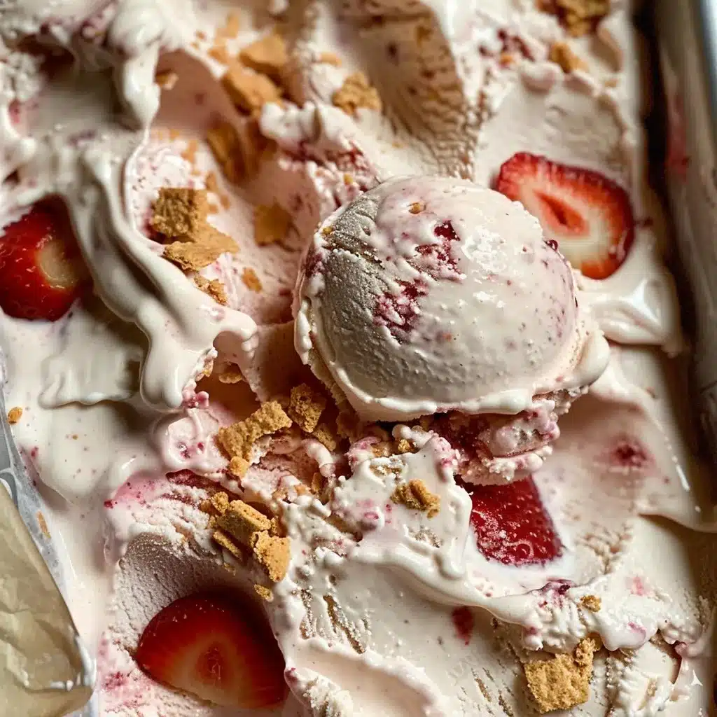 Strawberry Cheesecake Ice Cream Recipe – 5 Reasons to Love It 13 scooping strawberry cheesecake ice cream recipe
