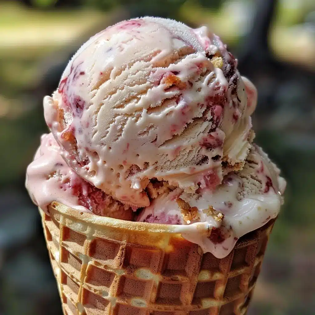 Strawberry Cheesecake Ice Cream Recipe – 5 Reasons to Love It 10 strawberry cheesecake ice cream recipe with roasted strawberries and graham cracker