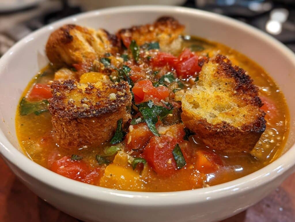 tuscan ribollita bread soup